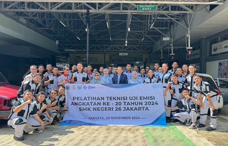 BRI Finance Gandeng Dinas Lingkungan Hidup DKI Ibukota Gelar Pembinaan Teknisi Uji Emisi