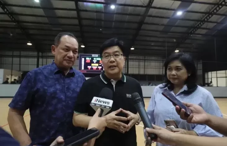 direktur utama PT MNC Tbk Apresiasi Antusiasme Anggota di area di Cabor Basket MNC Sports Competition 2024