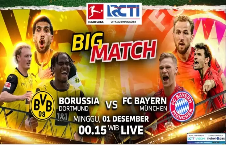 Der Klassiker: Borussia Dortmund vs Bayern Muenchen, Perebutan Dominasi dan juga juga Rivalitas Abadi Bundesliga!