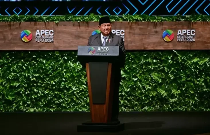 Di Ajang APEC direktur utama Summit, Prabowo Beberkan Kemungkinan Penanaman Modal Indonesia