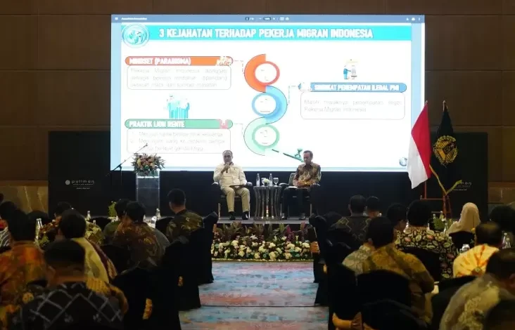 Ditjen Imigrasi Gandeng Polri juga BP2MI Beri Pengajaran 146 Pimpasa Terkait PMI