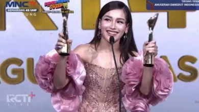 Duet Bareng JKT48, Ayu Ting Ting Raih Penghargaan Sinergi Dangdut Paling di area pada Hati