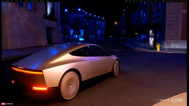 Elon Musk: Masa Depan Tesla Ada di area tempat Taksi Otonom Robotaxi, Bukan Mobil Listrik Murah!