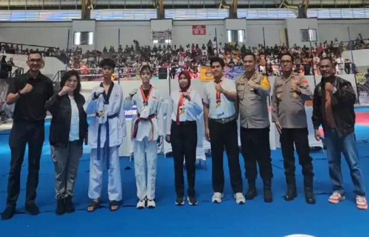Evita Nursanty Dukung Kejuaraan Taekwondo KBPP Polri Digelar Berskala Nasional