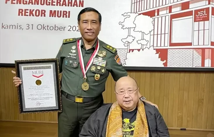 Fakta-fakta Mayjen Budi Pramono Pecahkan Rekor MURI Gelar Terbanyak