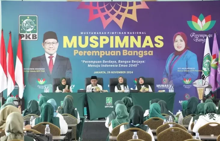 Gelar Muspimnas 2024, Perempuan Bangsa Ikuti Jejak PKB Jadi Organisasi Terbuka