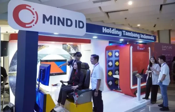 Hadir pada D Futuro, Grup MIND ID Pamerkan Masa Depan Industri Tambang
