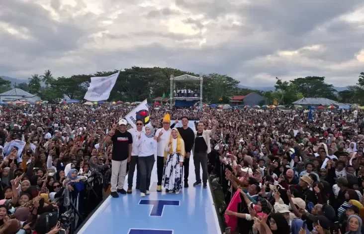 Hadiri Kampanye Akbar, Kaesang Pangarep Ajak Publik Sulteng Pilih Pasangan BERAMAL