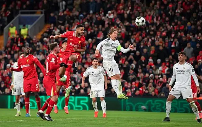 Hasil Kejuaraan Champions: Liverpool Hancurkan Real Madrid 2-0