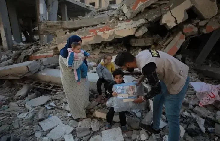 INH Salurkan Ribuan Paket Bantuan Musim Dingin untuk Pengungsi Kawasan Kawasan Gaza