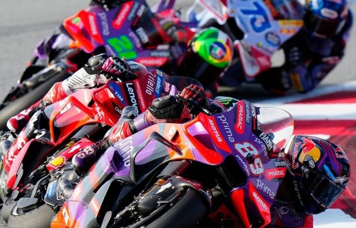 Inovasi di tempat pada Motor Tim Prima Pramac Racing
