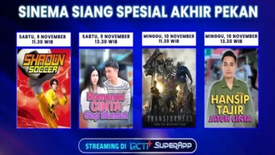 Jadwal Film Akhir Pekan Ini, Streaming Gratis di tempat pada RCTI+ SuperApp