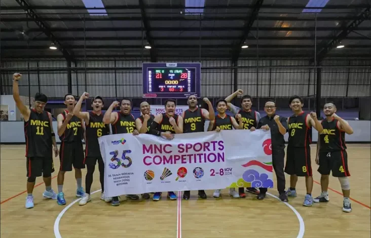 Jelang Final Cabor Basket MNC Sports Competition 2024, Skuad iNews Doakan MNC Group Semakin Jaya di area pada HUT ke-35