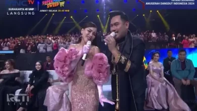 King Nassar lalu Ayu Ting Ting Kompak Buka Acara Anugerah Dangdut Indonesia 2024