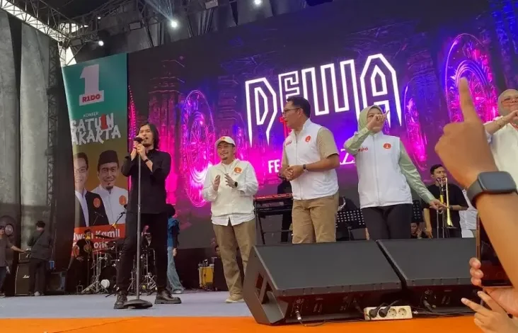 Konser Satu1n Jakarta, Virzha Persembahkan Lagu Kamulah Satu-satunya untuk Paslon RIDO