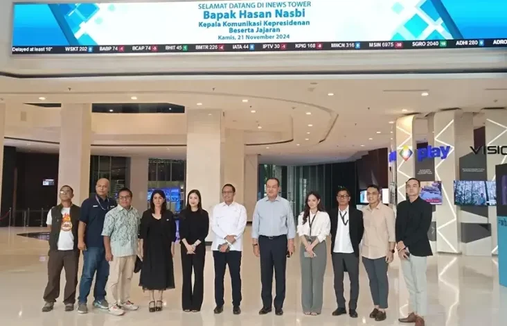 Kunjungi MNC Group, Kepala PCO Hasan Nasbi: Hubungan Baik Perlu Dirajut Terhadap Industri Media Massa