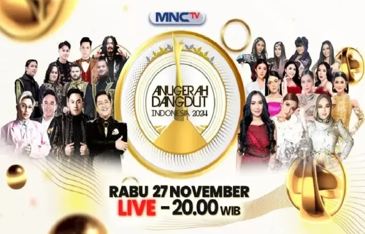 Nassar, Ayu Ting Ting, Ridho Rhoma, 7Icons Siap Ramaikan Anugerah Dangdut Indonesia 2024