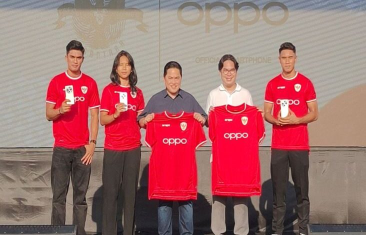 OPPO Indonesia Jadi Official Smartphone Timnas Indonesia, Dukung Penuh Garuda Muda kemudian Sepak Bola Tanah Air