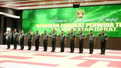 Pecah Bintang, Berikut 7 Brigjen Baru TNI AD Salah Satunya Mantan Dan Grup A Paspampres