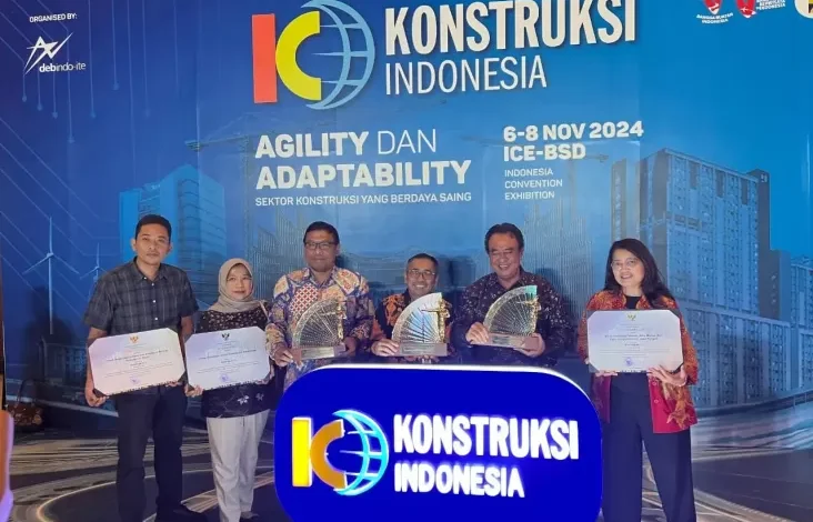Pemprov Jateng Borong Penghargaan pada di Ajang Konstruksi Indonesia 2024