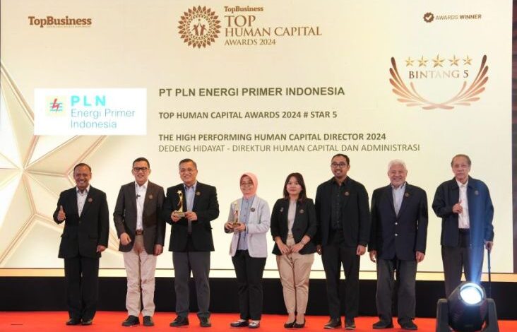 PLN EPI Raih 2 Penghargaan di dalam area Ajang TOP Human Capital Awards 2024