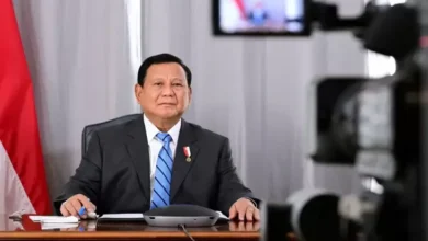 Prabowo Mendadak Pimpin Ratas Bahas Penanganan Erupsi Gunung Lewotobi dari Negeri Paman Sam