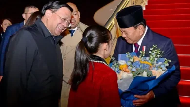 Prabowo Tiba di dalam pada Beijing, Besok Melakukan Pertemuan Xi Jinping