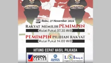 Saksikan Rakyat Memilih Pemimpin lalu Pemimpin Pilihan Rakyat pada SINDONEWS TV lalu SINDOnews.com, Rabu 27 November 2024 Mulai Saat 07.30 Waktu Indonesia Barat