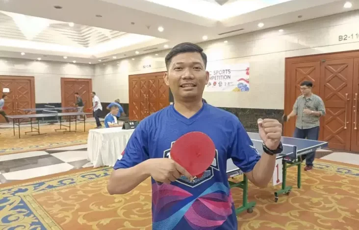 Semifinalis Tenis Meja MNC Sports Competition 2024 Berharap MNC Group Semakin Solid juga Terjadi pada HUT ke-35