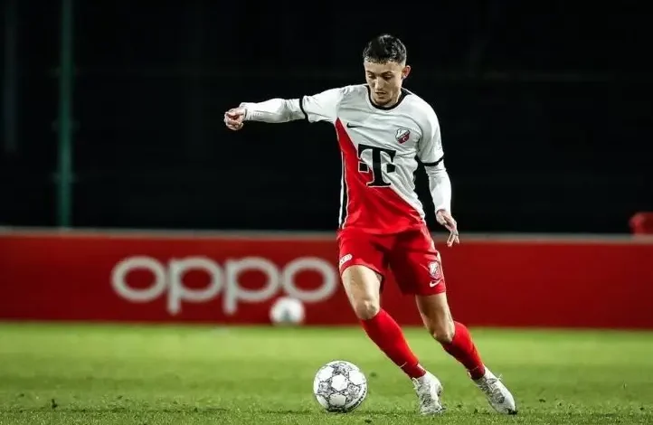 Statistik Ivar Jenner ketika Jong FC Utrecht Tahan Imbang Pemuncak Klasemen Excelsior