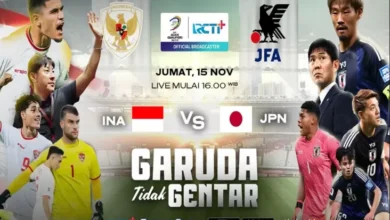 Streaming Kompetisi AFC Asian Qualifiers Road to 26: Timnas Indonesia vs Negeri Matahari Terbit di area pada RCTI+ SuperApp