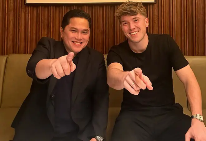 Tanpa Salaman, Erick Thohir Resmi Berkumpul Ole Romeny