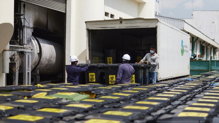 TBS Tenaga Akuisisi Organisasi Pengelola Limbah dalam pada Singapura