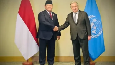 Temui Sekjen PBB Antnio Guterres, Prabowo Tekankan Kesiapan Indonesia Kirim Pasukan Penjaga Damai