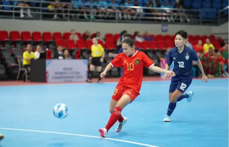Timnas Futsal Putri Indonesia Kalah Ketat dari Thailand di tempat tempat ASEAN Women’s Futsal Championship 2024