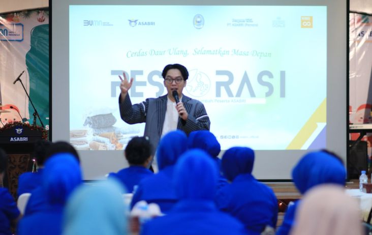Asabri Ajak Partisipan Daur Ulang Pakaian Bekas Jadi Kuantitas Perekonomian