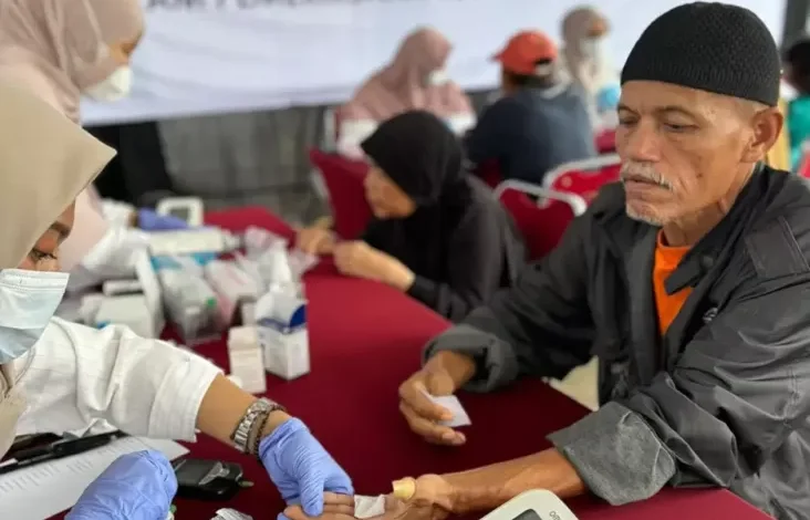 Baksos Aspek Bidang Kesehatan MNC Lido City Disambut Suka Cita Warga Cigombong