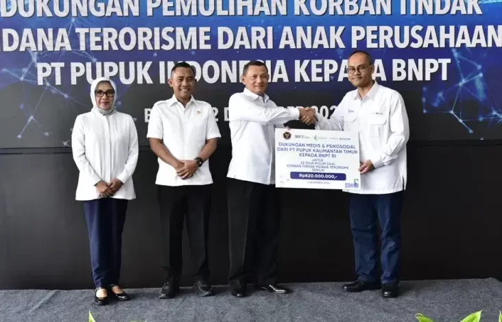 Bantuan Rp820 Juta Disalurkan untuk Pemulihan Penyintas Terorisme