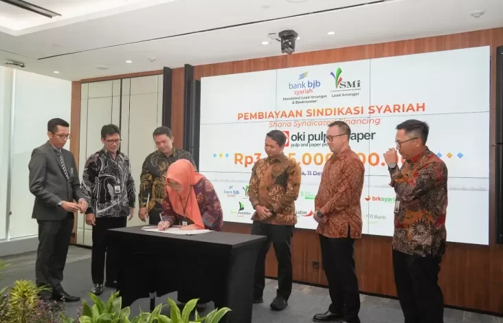 BJB Syariah Pimpin Sindikasi Rp3 Trilyun untuk Grup Usaha Sinarmas Paper