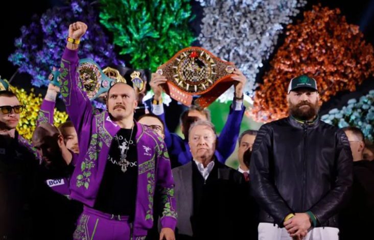Bobot Tyson Fury Lebih Berat 24,9 Kg Ketimbang Oleksandr Usyk: Pembalasan!