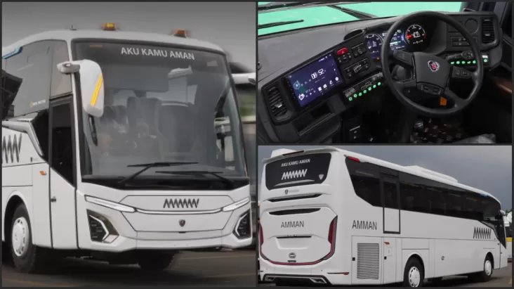 Bus Karyawan Rasa Sultan! Adiputro Pengenalan Bus Mewah AMMAN