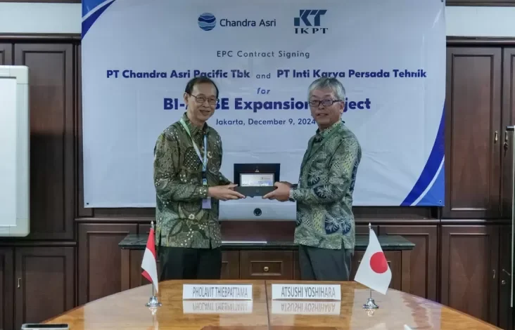 Chandra Asri kemudian IKPT Kerjasama Tingkatkan Kapasitas Pabrik MTBE lalu Butene-1