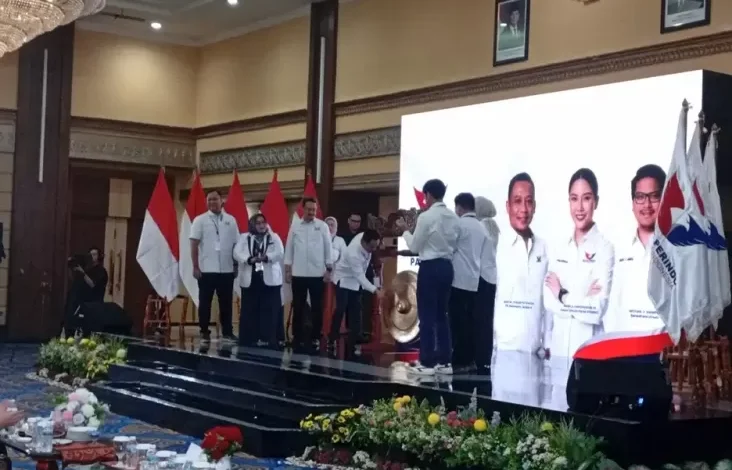 Ditandai Pemukulan Gong, Sekjen AYP Resmi Buka Bimtek Anggota Legislatif Perindo 2024-2029
