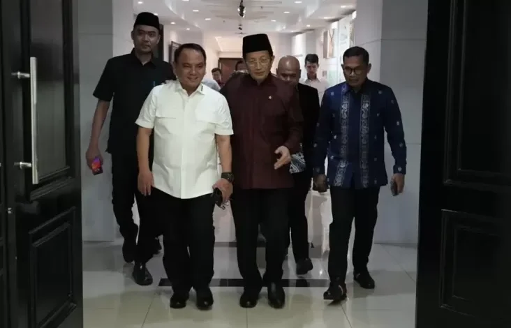 Dukung IAIN Kendari Jadi UIN, Pj Gubernur Sultra Silaturahmi dengan Menag Nasaruddin Umar