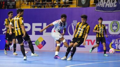 Evan Soumilena Bawa Fafage Banua Meraih kemenangan 8-4 menghadapi Tiga Raja United