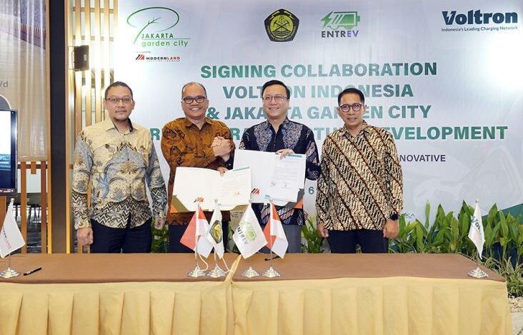 Gandeng Voltron, Modernland Realty Tambah SPKLU dalam tempat Kawasan Township DKI Ibukota Garden City