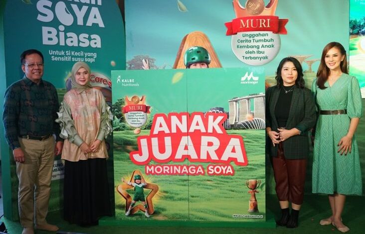 Pergerakan 1000 Cerita Bunda untuk Anak Juara Cetak Rekor MURI