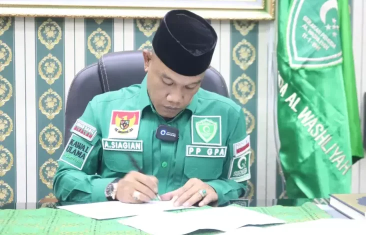 Aksi Pemuda Alwashliyah Tolak Polri pada Bawah Kemendagri
