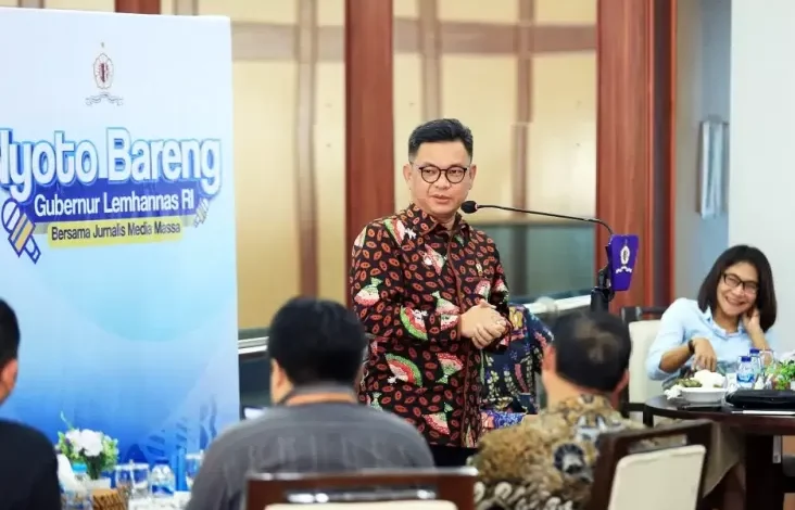 Gubernur Lemhannas: Dunia Pers Massa Massa Penting pada Membangun Ketahanan Nasional