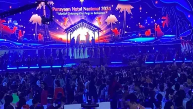 Hadiri Perayaan Natal Nasional 2024, Prabowo Disambut Meriah Umat Kristiani